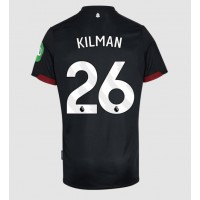 Maglia Calcio West Ham United Max Kilman #26 Seconda Divisa 2024-25 Manica Corta